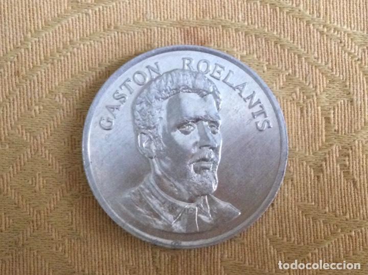 Monedas antiguas de Europa: MONEDA DE ALUMINIO, COLECCION BP A&Ntilde;OS 70 GAST&Oacute;N ROELANTS