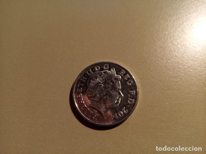 Monedas antiguas de Europa: Moneda Ten Pence, Elisabeth - Foto 1