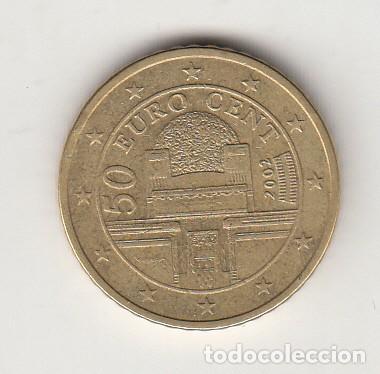 Monedas antiguas de Europa: AUSTRIA 50 C&Eacute;NTIMOS DE EURO 2002. - Foto 1