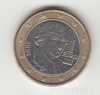 Monedas antiguas de Europa: AUSTRIA 1 EURO 2008. - Foto 1