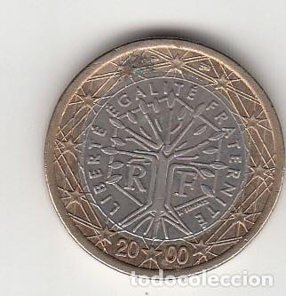 Monedas antiguas de Europa: FRANCIA 1 EURO 2000. - Foto 1