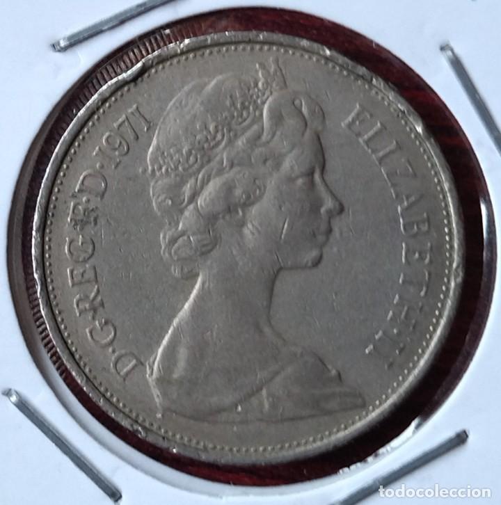 Monedas antiguas de Europa: 10 peniques 1971 GRAN BRETA&Ntilde;A