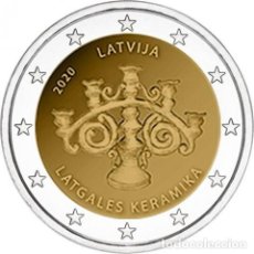 Monedas antiguas de Europa: 2 EURO LETONIA 2020 ”CERÁMICA LATGALIANA” SC. Lote 365924631