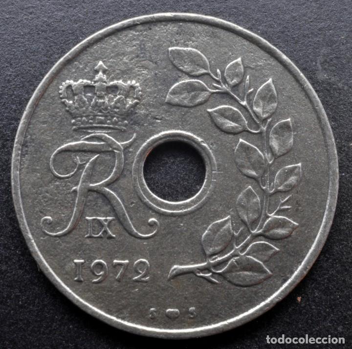 Monedas antiguas de Europa: Dinamarca, 25 ore 1972 - Foto 1