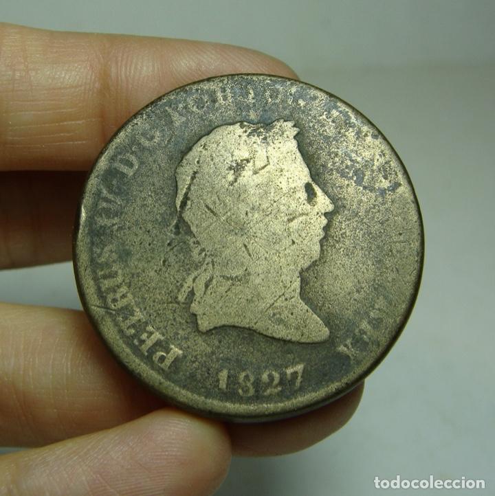 Monedas antiguas de Europa: 40 Reis. Pedro IV. Portugal - 1827 - Foto 1 - 302941758