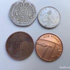 Monedas antiguas de Europa: SURTIDO MONEDAS REINO UNIDO