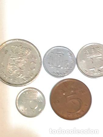 Monedas antiguas de Europa: lote de 6 monedas de holanda - Foto 1