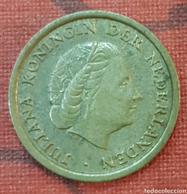 Monedas antiguas de Europa: Holanda. 1 c&eacute;ntimo de 1961 - Foto 1