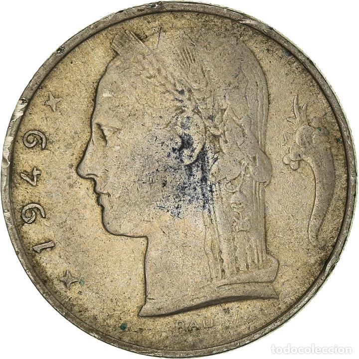 Old Coins of Europe: [#954034] Moneda, B&eacute;lgica, 5 Francs, 5 Frank, 1949, BC+, Cobre - n&iacute;quel, KM:135.1