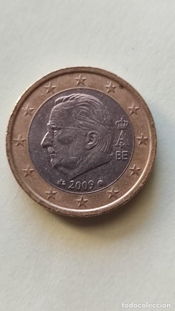 Moedas antigas da Europa: Belgica-1 euro-2009-36.