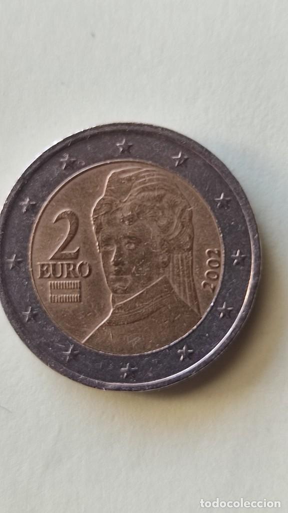 Moedas antigas da Europa: Austria-2 euros-2002-33.