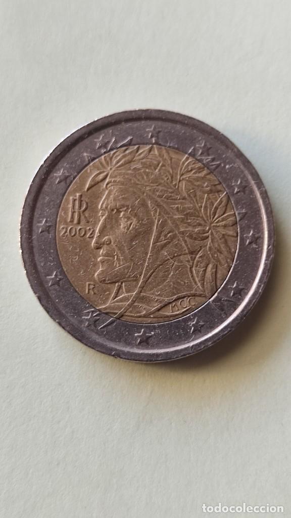 Moedas antigas da Europa: Italia-2 euros-2002-38.