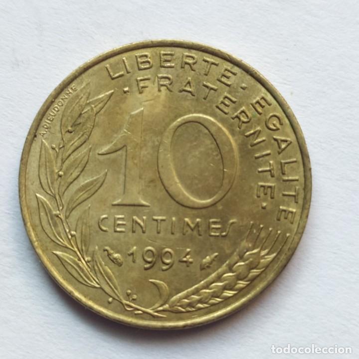 Monedas antiguas de Europa: ## Francia 10 C&eacute;ntimos 1994 ## - Foto 1
