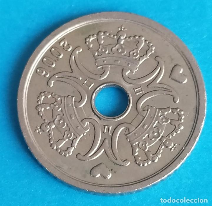 Monedas antiguas de Europa: MONEDA DINAMARCA. 1 KRONE A&Ntilde;O 2006. - Foto 2