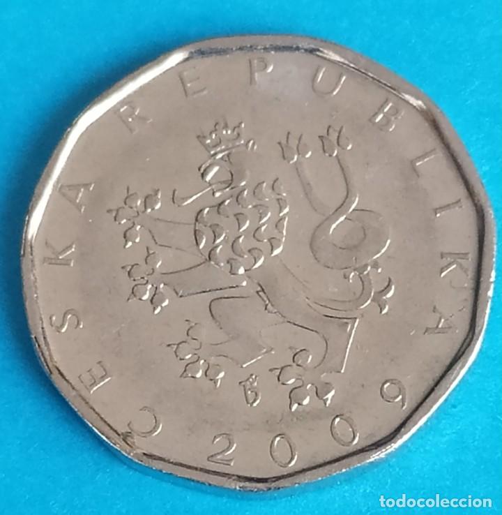 Monedas antiguas de Europa: MONEDA REPUBLICA CHECA 2 CORONAS A&Ntilde;O 2009 - Foto 1