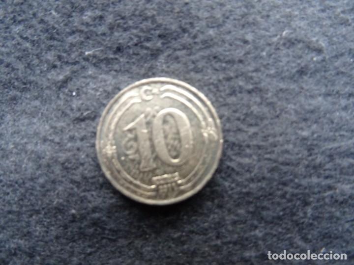 Monedas antiguas de Europa: TURQUIA 10 KURUS 2011 - Foto 1