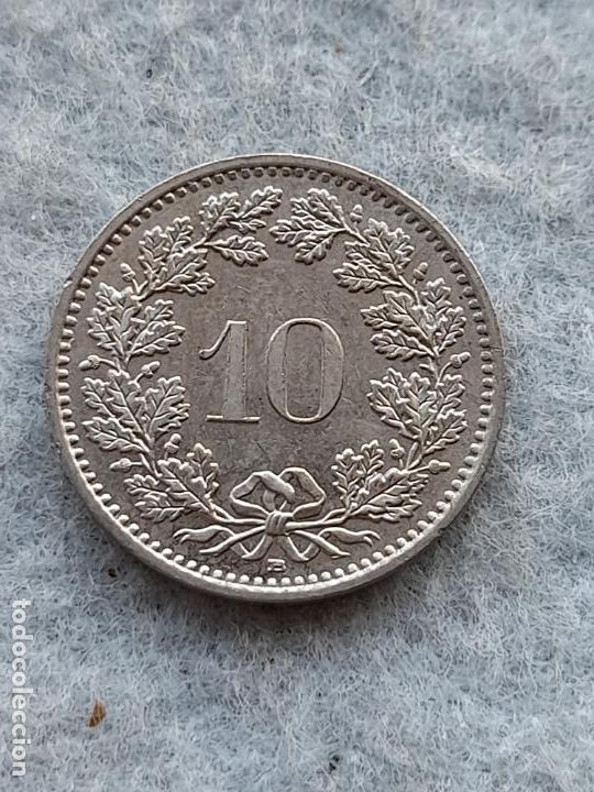Monedas antiguas de Europa: Suiza. 10 C&eacute;ntimos. A&ntilde;o 1989 - Foto 2