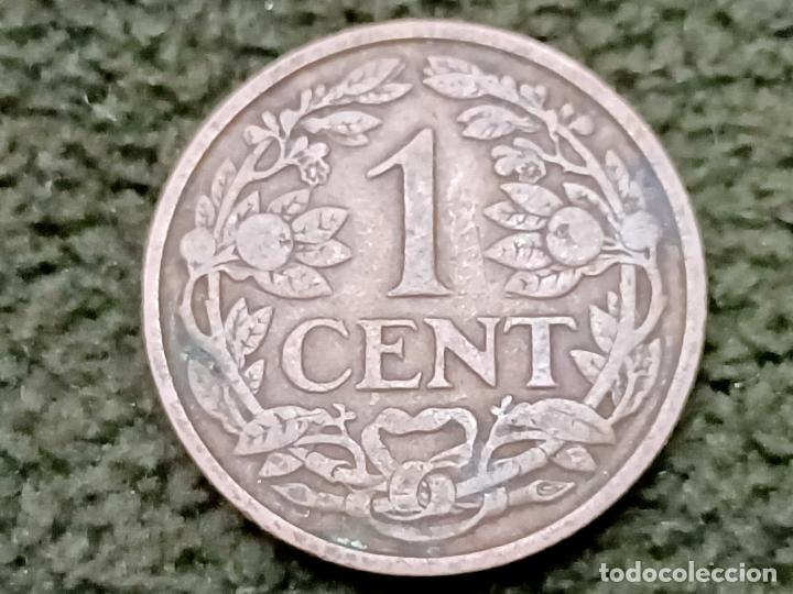 Monedas antiguas de Europa: Holanda 1 c&eacute;ntimo 1922 , 26393 - Foto 2