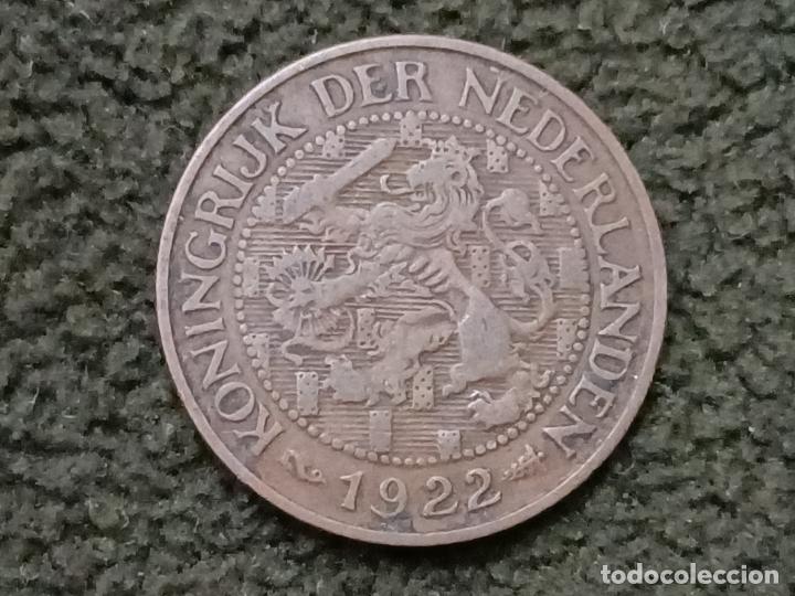 Monedas antiguas de Europa: Holanda 1 c&eacute;ntimo 1922 , 26393 - Foto 1