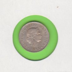 Monedas antiguas de Europa: MONEDAS EXTRANJERAS - SUIZA 10 RAPPEN 1883 B - (NI) - KM-27 (EBC). Lote 308948193