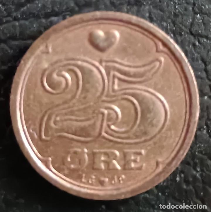 Monedas antiguas de Europa: 25 Ore 1991 - Dinamarca - Foto 2