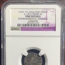 Monedas antiguas de Europa: NGC (1247-72) ENGLAND PENNY S- HENRY III BENT LONDON Ñ. Lote 309808578