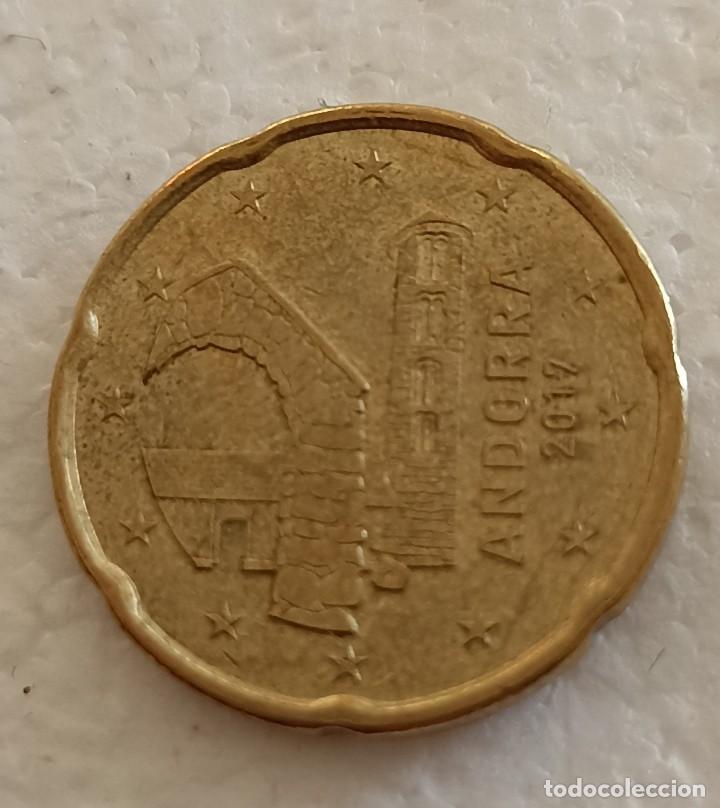 Monedas antiguas de Europa: Moneda 20 centimos Andorra 2017 - Foto 1