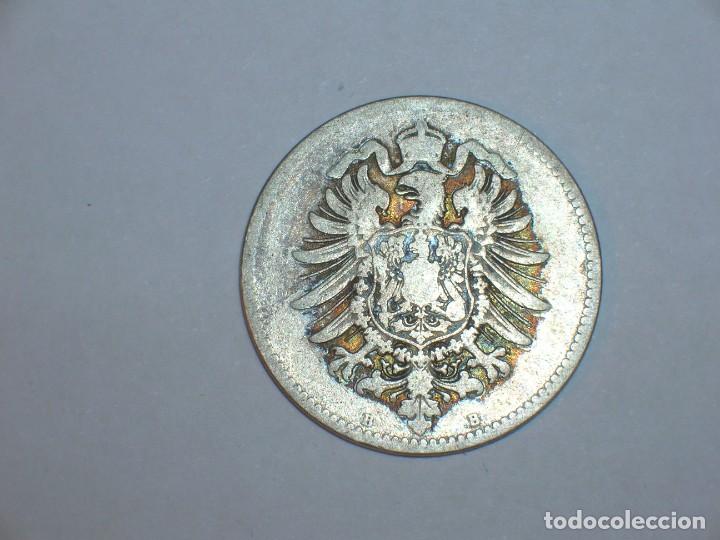 Moedas antigas da Europa: Alemania 1 marco 1873 B (4988)