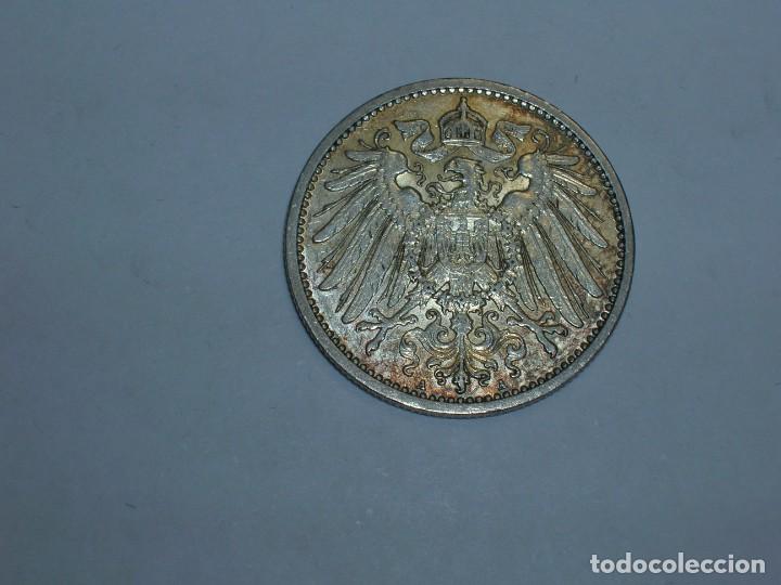 Monedas antiguas de Europa: Alemania 1 marco 1910 A (5130) plata