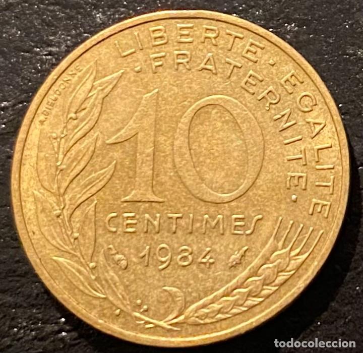 Monedas antiguas de Europa: FRANCIA 10 CENTIMOS 1984 - Foto 2