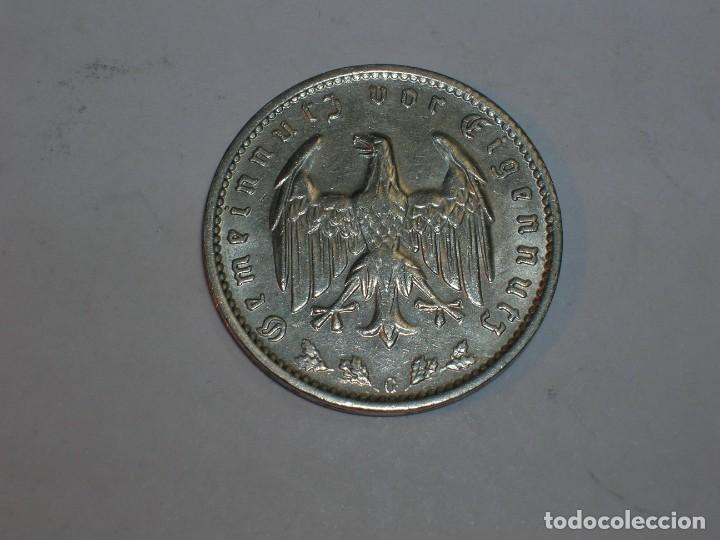 Alte M&uuml;nzen aus Europa: Alemania 1 marco 1937 G (5367)
