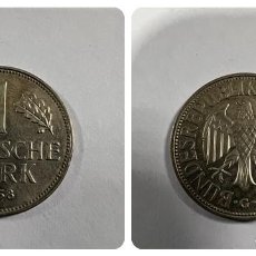 Monedas antiguas de Europa: MONEDA. ALEMANIA ''KARLSRUHE'' (G). 1 MARK - MARCO. 1958. S/C. VER FOTOS