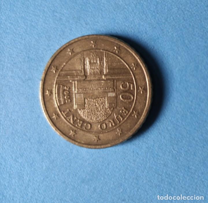 Monedas antiguas de Europa: AUSTRIA 50 CENTIMOS 2002 - MBC. - Foto 1