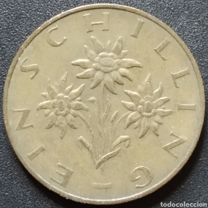 Monedas antiguas de Europa: MONEDA - AUSTRIA 1 CHEL&Iacute;N 1974 - Foto 2