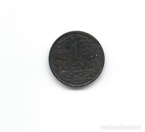 Monedas antiguas de Europa: HOLANDA- 1 CENT.- 1913 - Foto 2