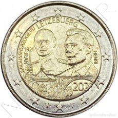 Monedas antiguas de Europa: LUXEMBURGO 2 EURO 2021 CENTENARIO NACIMIENTO PRINCIPE JEAN 2€ VERSION NORMAL
