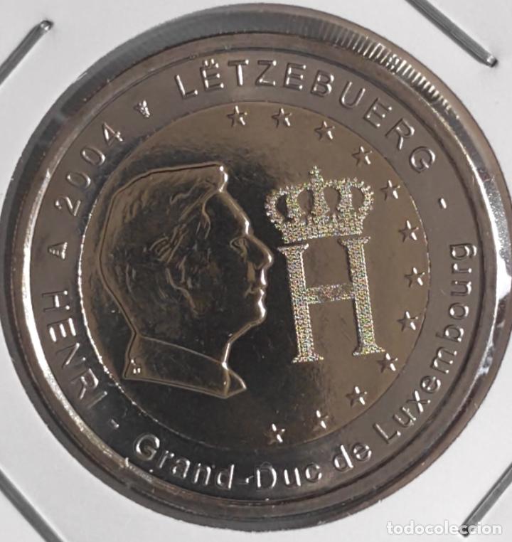 Monedas antiguas de Europa: Moneda conmemorativa de 2 &euro; Luxemburgo 2004, SC