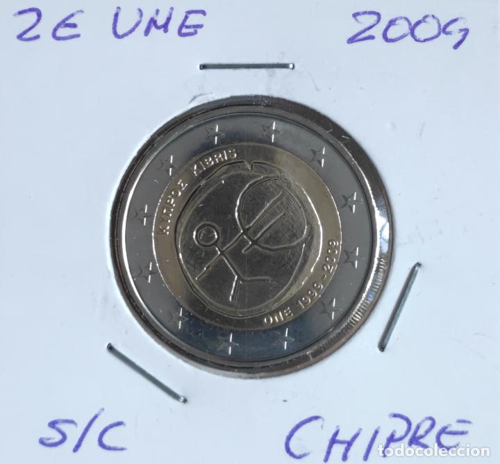 Monedas antiguas de Europa: Moneda de 2&euro; cc, Chipre 2009, UME, SC - Foto 1