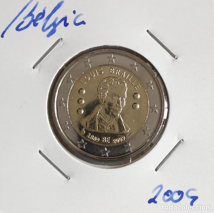 Monedas antiguas de Europa: Moneda conmemorativa 2 Euros B&eacute;lgica 2009