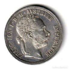 Monedas antiguas de Europa: AUSTRIA: 1 FLORIN PLATA 1879 FRANCISCO JOSE I EMPERADOR - UNA PRECIOSIDAD. Lote 314758463