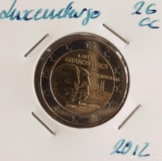 Monedas antiguas de Europa: MONEDA DE 2€ CC, LUXEMBURGO 2012, GUILLERMO IV, SC. Lote 314938783