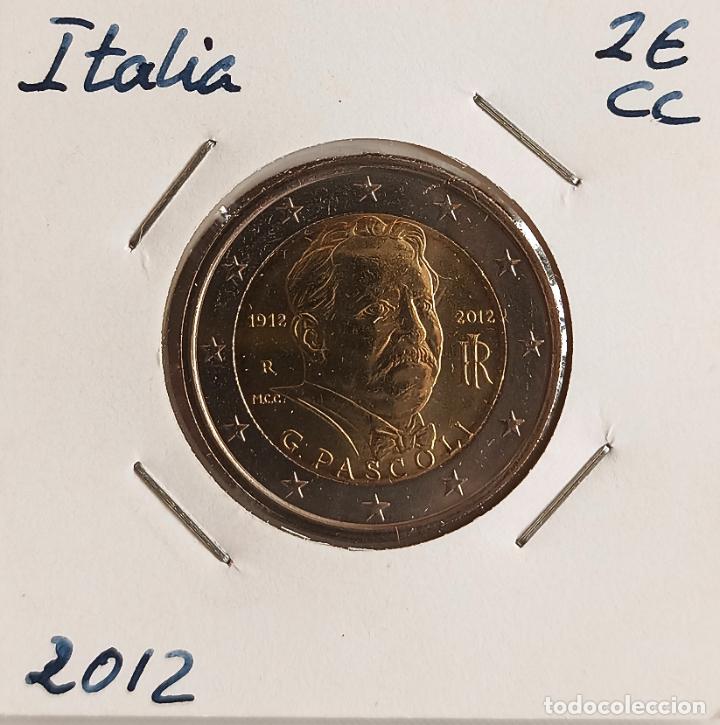 Monedas antiguas de Europa: Moneda de 2&euro; cc, Italia 2012, Pascoli, SC