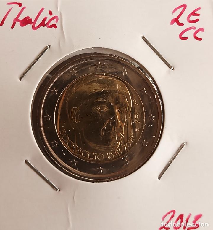 Monedas antiguas de Europa: Moneda de 2&euro; cc, Italia 2013, Boccaccio SC