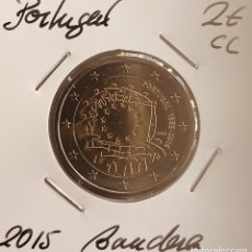 Monedas antiguas de Europa: MONEDA DE 2€ CC, PORTUGAL 2015, BANDERA, SC. Lote 363232695