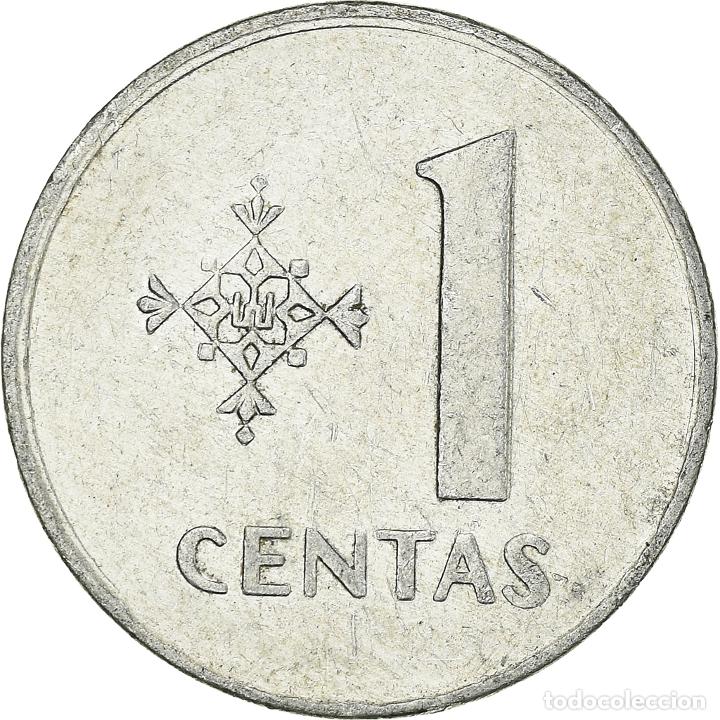 Monedas antiguas de Europa: [#932240] Moneda, Lituania, Centas, 1991 - Foto 2