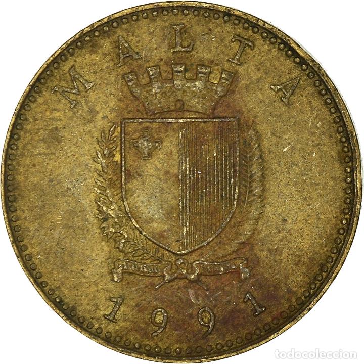 Monedas antiguas de Europa: [#933302] Moneda, Malta, Cent, 1991 - Foto 2