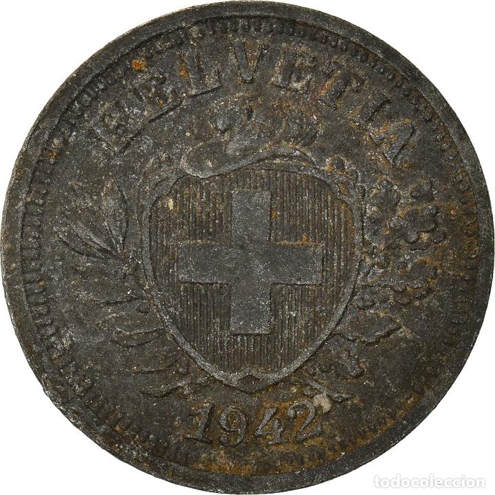 Monedas antiguas de Europa: [#965897] Moneda, Suiza, Rappen, 1942 - Foto 1