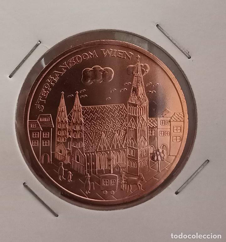 Monedas antiguas de Europa: Moneda de 10&euro; Austria 2015, Viena. - Foto 1