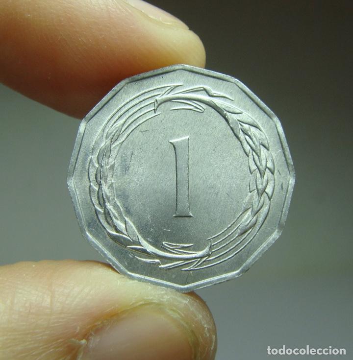 Monedas antiguas de Europa: 1 Mil. Chipre - 1963 - Foto 2