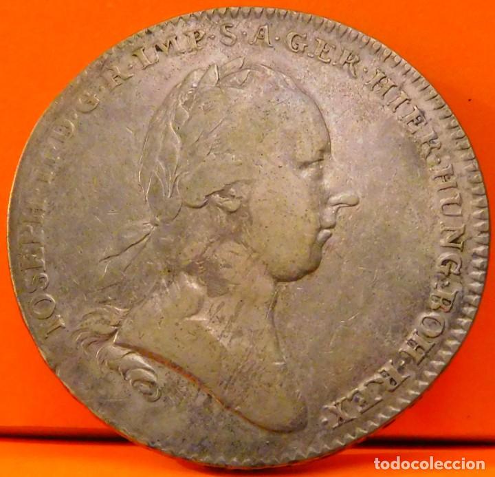 Monedas antiguas de Europa: PAISES BAJOS AUSTRIACOS, THALER, 1786. PLATA. (46)
